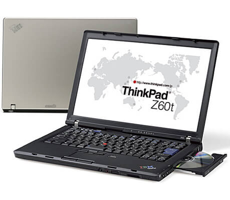 Установка Windows 10 на ноутбук Lenovo ThinkPad Z60t